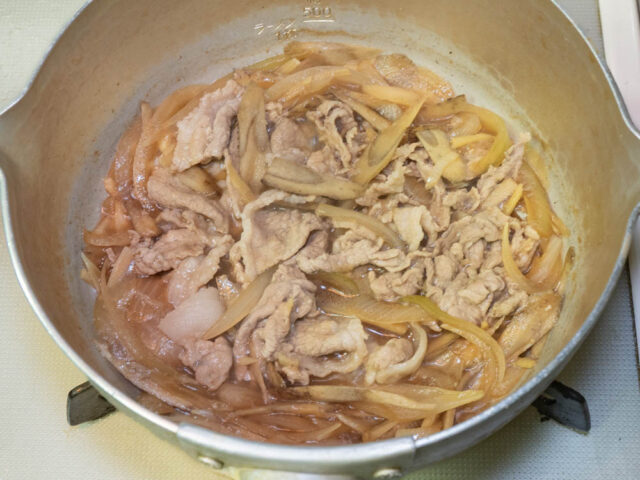 さらに5分ほど煮た写真