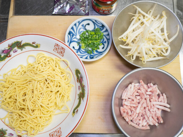 食材の下ごしらえをした写真