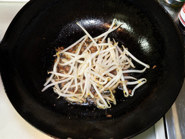 もやしを加えた写真