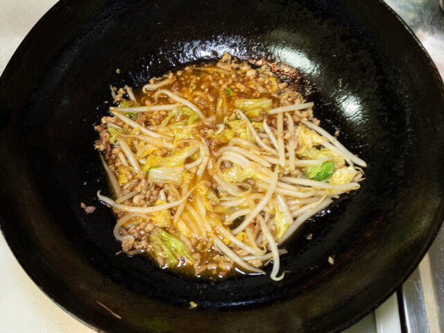 あんかけができた写真