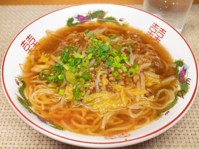 あんかけ醤油ラーメン