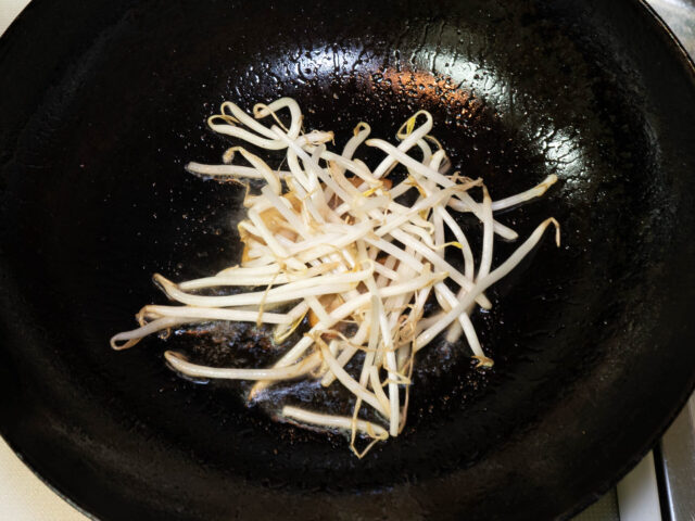 もやしを加えた写真