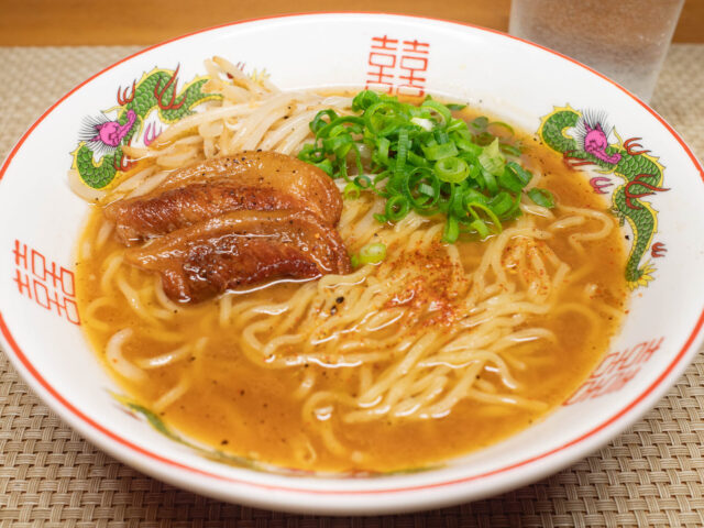 焼き豚トロ味噌ラーメン