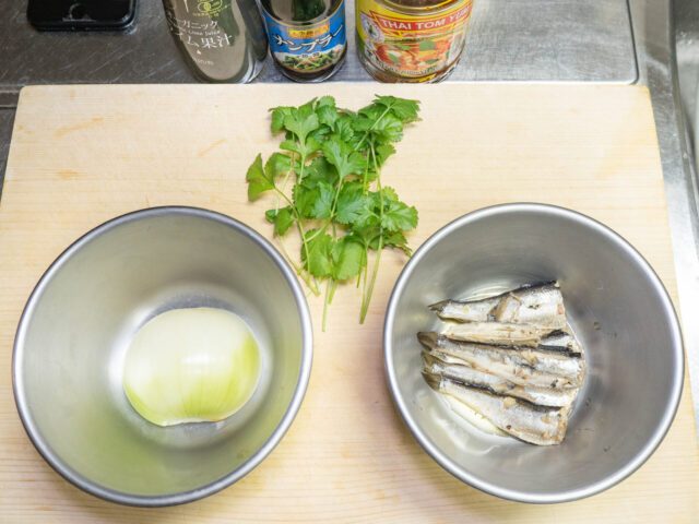 使う食材の写真