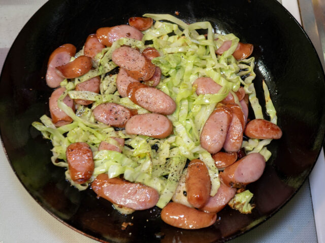 胡椒を挽いた写真