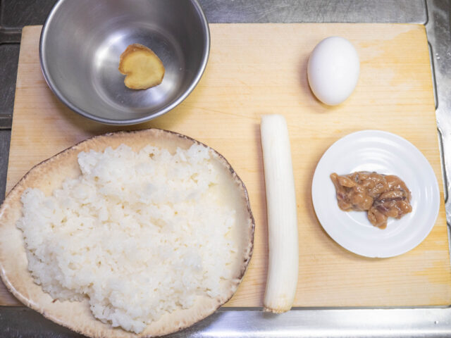 使う食材の写真