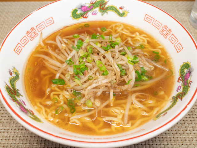 塩辛ともやしのマルちゃん正麺・醤油味