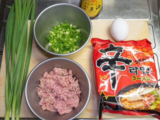 使う食材の写真