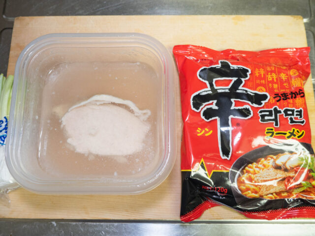 使う食材の写真