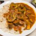 ゴーヤとナスとトマトのカレー